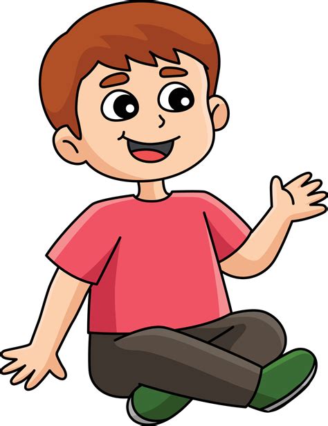 clipart of sitting